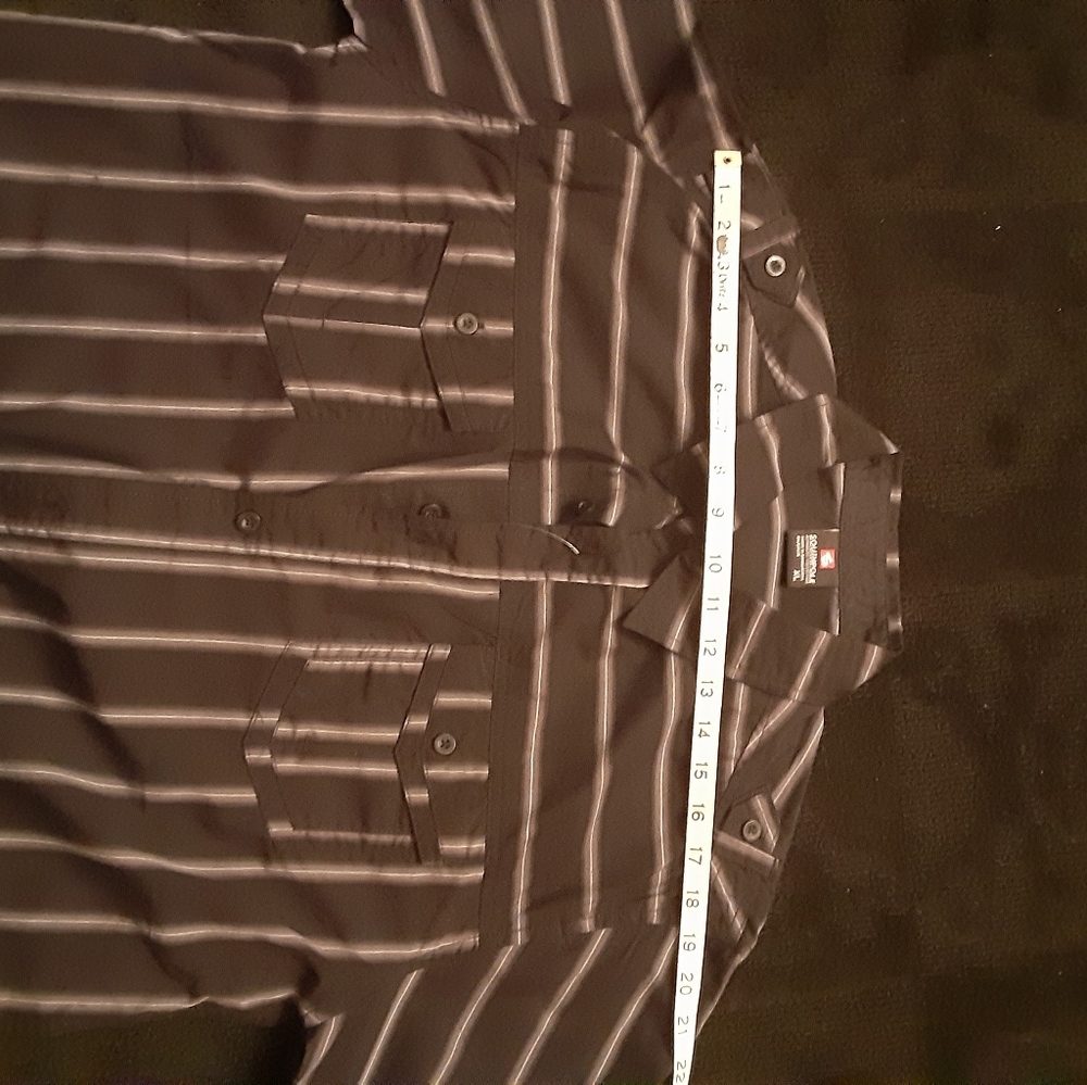 Men's Bl/Gray/Wht Shirt - Picture 7 of 10